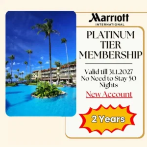Marriott Bonvoy Platinum Elite for 2 Years